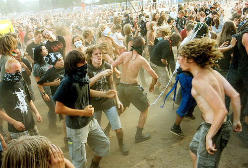 mosh-pit