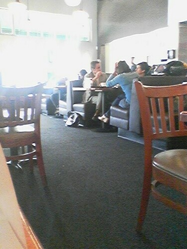 Orlando Bloom & Christoph Waltz at Hugo's